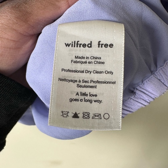 Aritzia Wilfred Free Agyness Camisole Lilac Black Size Small - Picture 4 of 4